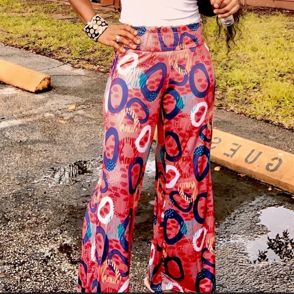 Stretchy Waist Wide Leg Super Soft Dressy Pants - Picture 2 of 2